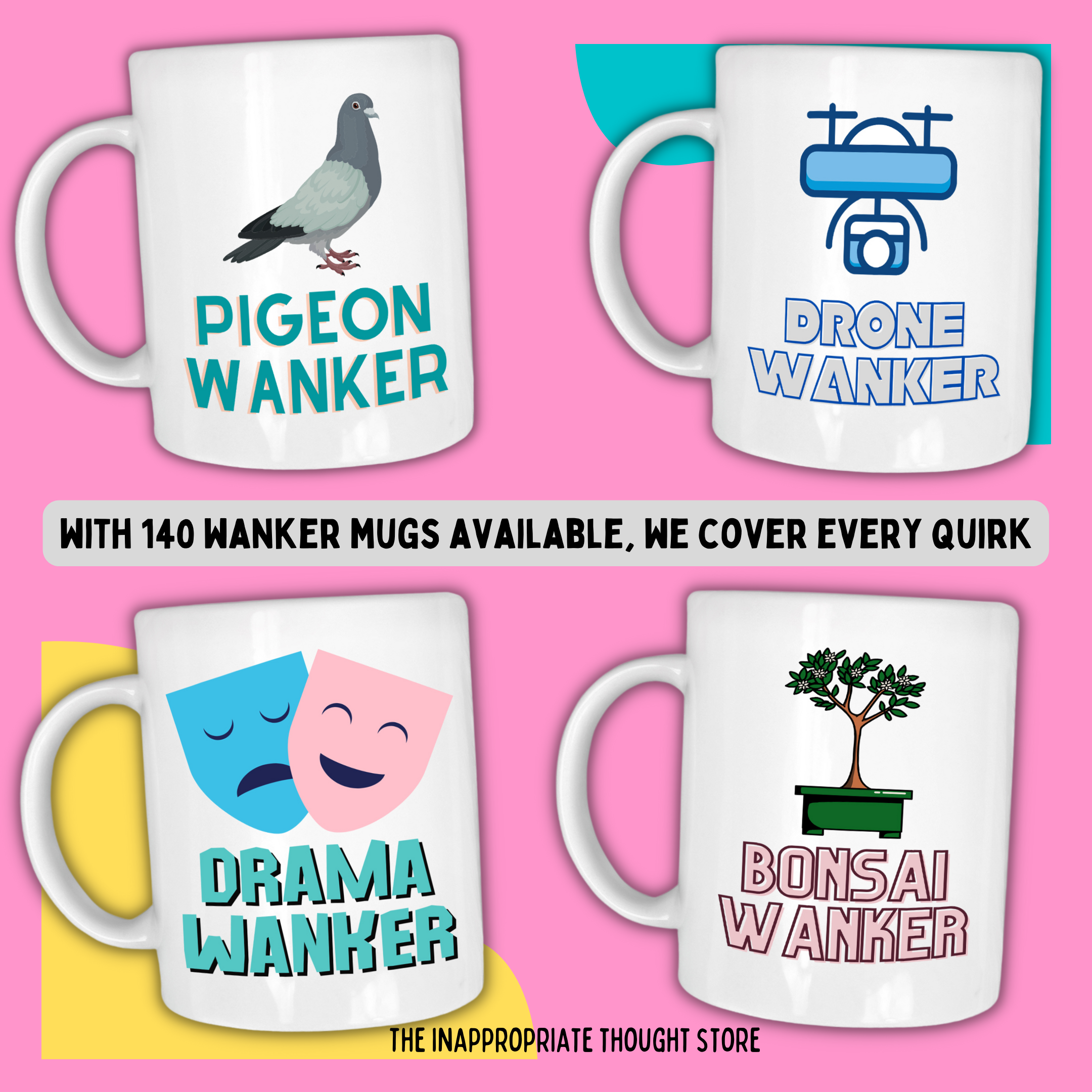 Hockey Wanker Gift Mug - Ice Hockey Gifts For Him – TeHe Gifts UK